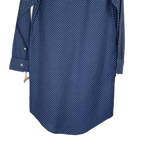 Levi’s XS Blue & White Polka Dot Tunic - Picture 6 of 7